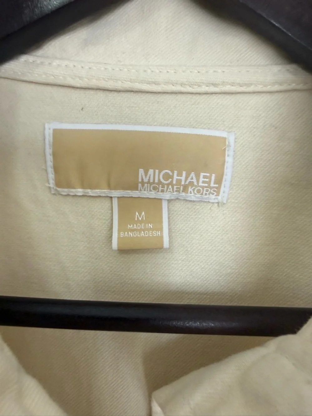 Michael Kors Utility Jacket | Safari Style | 100% Cotton | Size M - Picture 3 of 14